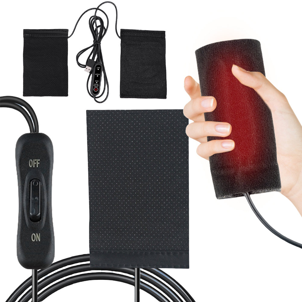 Riding Gear - 12V USB Motorcycle Heated Handgrips 3