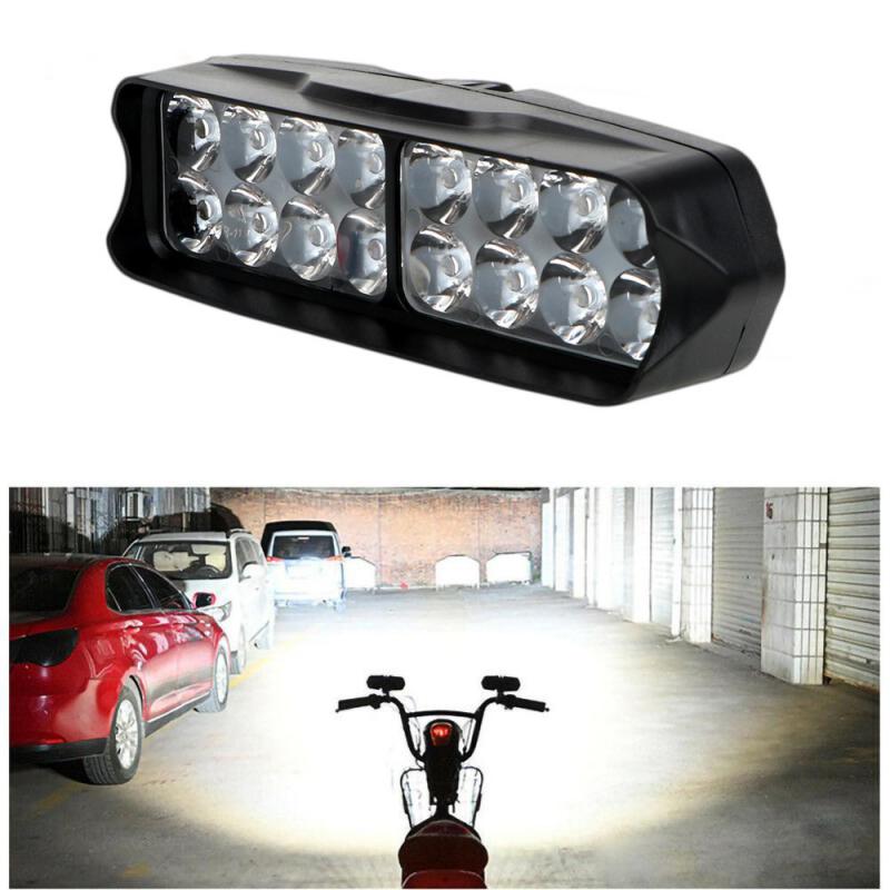 Universal Motorcycle Led Headlight Projector - Motorcycle Headlight 12v Spot Head Light