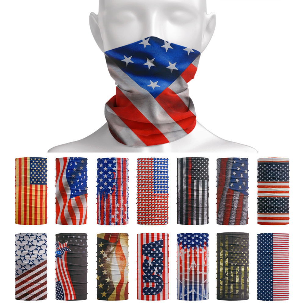 USA Flag Pattern Sun Protectiv - Riding Gear 评论和价格