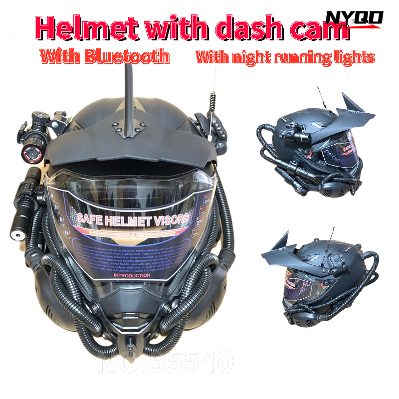 Rally helmet motorcycle helmet - Full Face Motorcycle Helmet With Bluetooth 评论和价格
