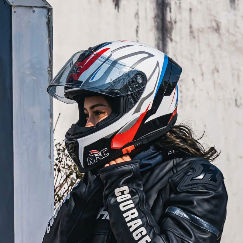 2026 MRC Full Face Motorcycle  - Dual Visor Motorcycle Racing Helmet 评论和价格