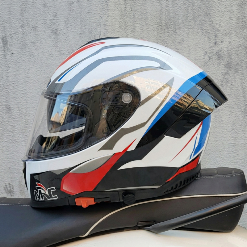 2026 MRC Full Face Motorcycle  - Dual Visor Motorcycle Racing Helmet 评论和价格