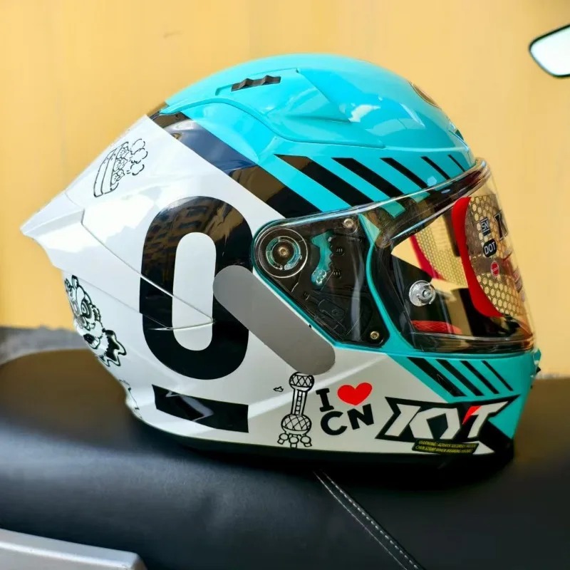 Original KYT ST Carbon Fiber M - Carbon Fiber Lightweight Motorcycle Helmet 评论和价格