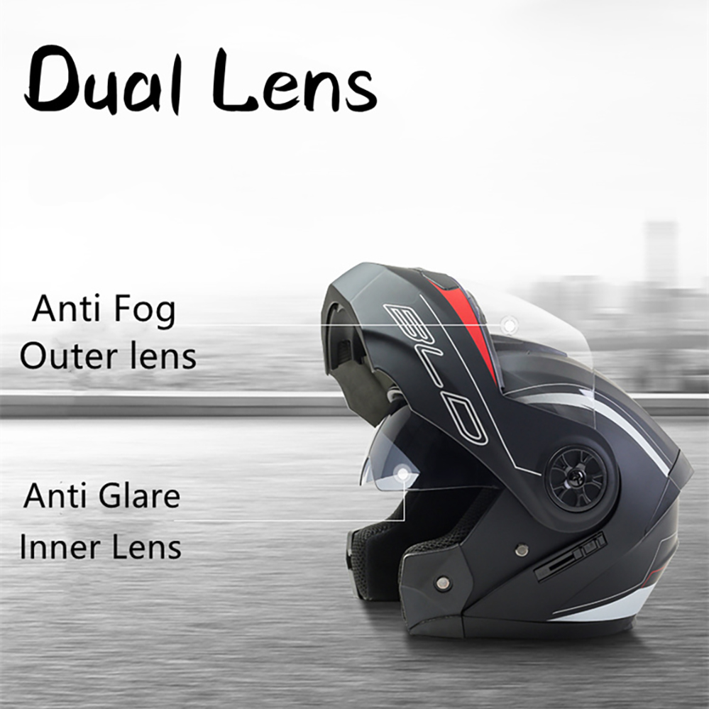 Bluetooth Men's Motorcycle Hel - Full Face Motorcycle Helmet With Bluetooth 评论和价格