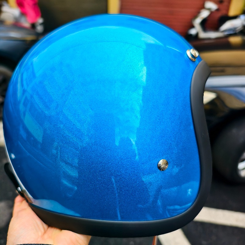 Japanese Korea Style Open Face - Vintage Open Face Retro Helmet 评论和价格