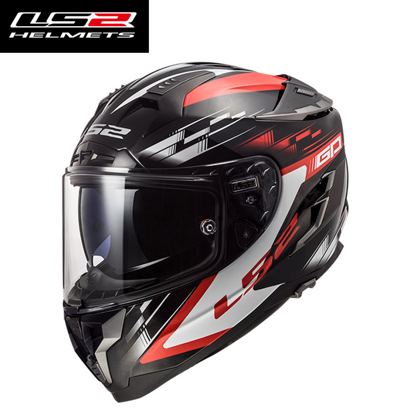 LS2 Challenger FF327 FF800 Ful - Dual Visor Motorcycle Racing Helmet 评论和价格