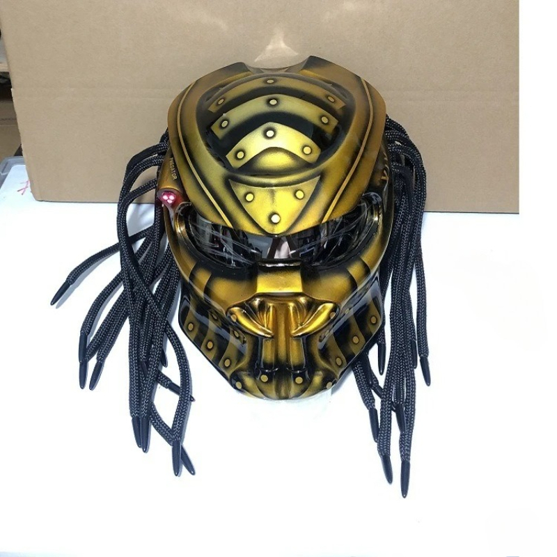 HOT Racing Predator Carbon Fib - Custom Predator Motorcycle Helmet 评论和价格
