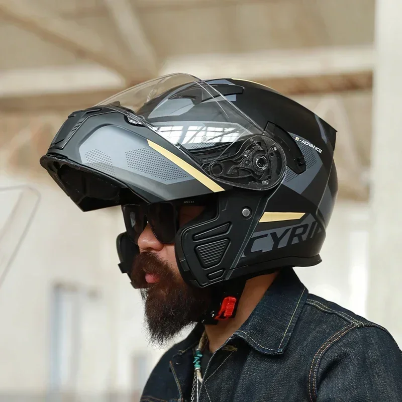 Modular Flip Up Full Face Helm - Modular Flip Up Motorcycle Helmet Dot Approved 评论和价格