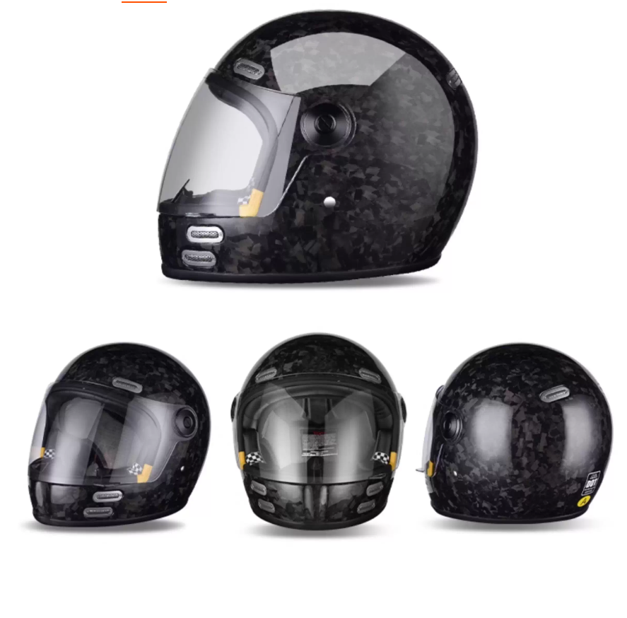 High strength and lightweight  - Carbon Fiber Lightweight Motorcycle Helmet 评论和价格