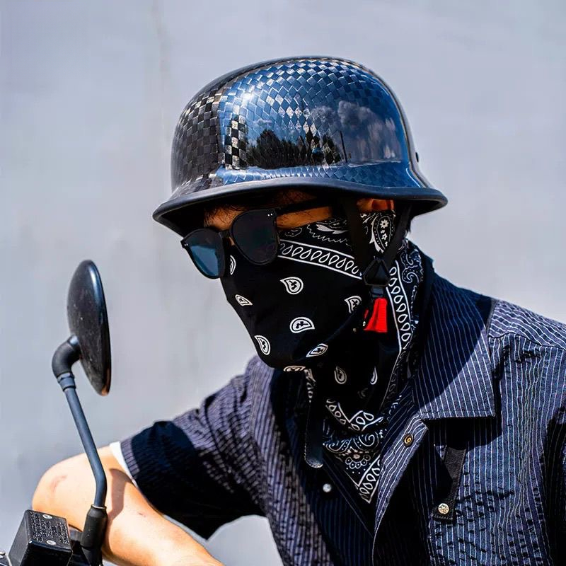 Premium Forged Carbon Fiber Ha - Carbon Fiber Lightweight Motorcycle Helmet 评论和价格