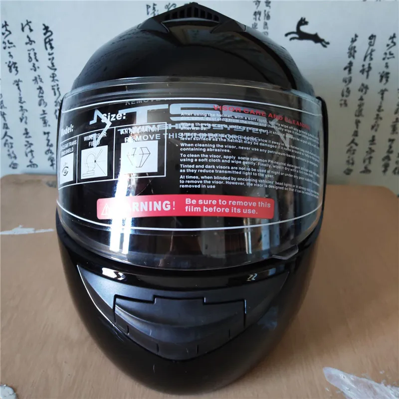 Flip Up Motorcycle Modular Mot - Motorcycle Helmet Inner Sun Visor Lens 评论和价格