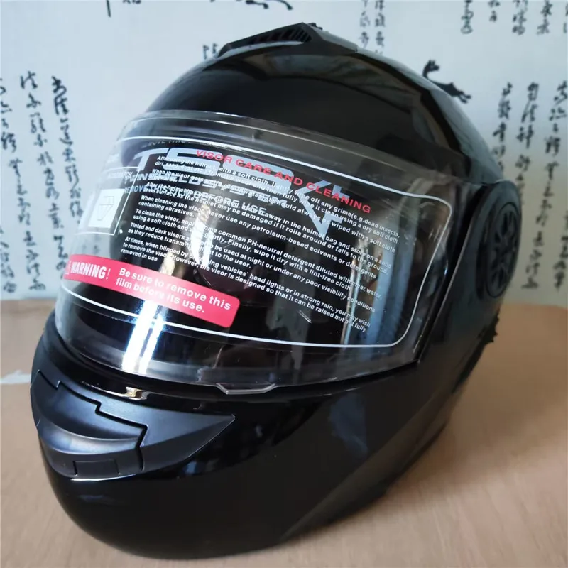 Flip Up Motorcycle Modular Mot - Motorcycle Helmet Inner Sun Visor Lens 评论和价格