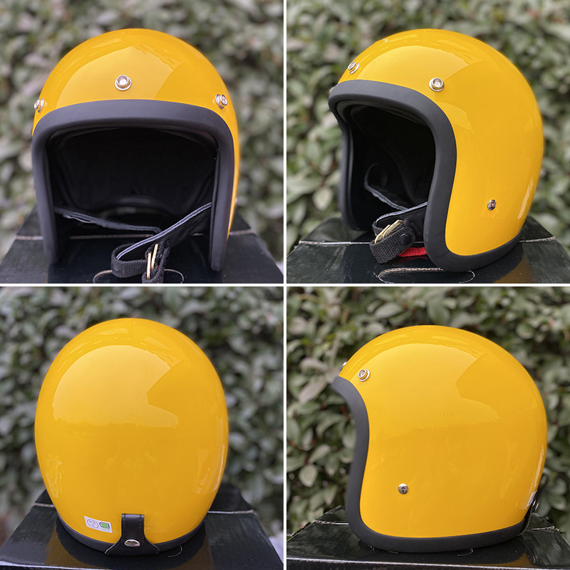 TT&COCASCOS Motorcycle Helmet  - Vintage Open Face Retro Helmet 评论和价格