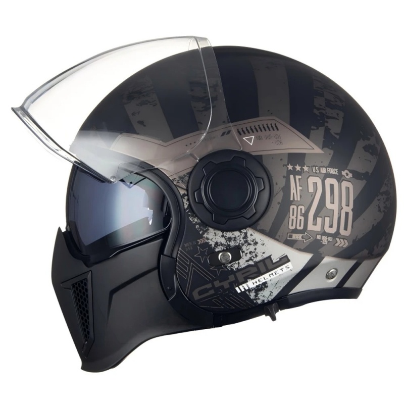 OP12A Modular Motorcycle Helme - Quick Release Buckle Motorcycle Helmet 评论和价格