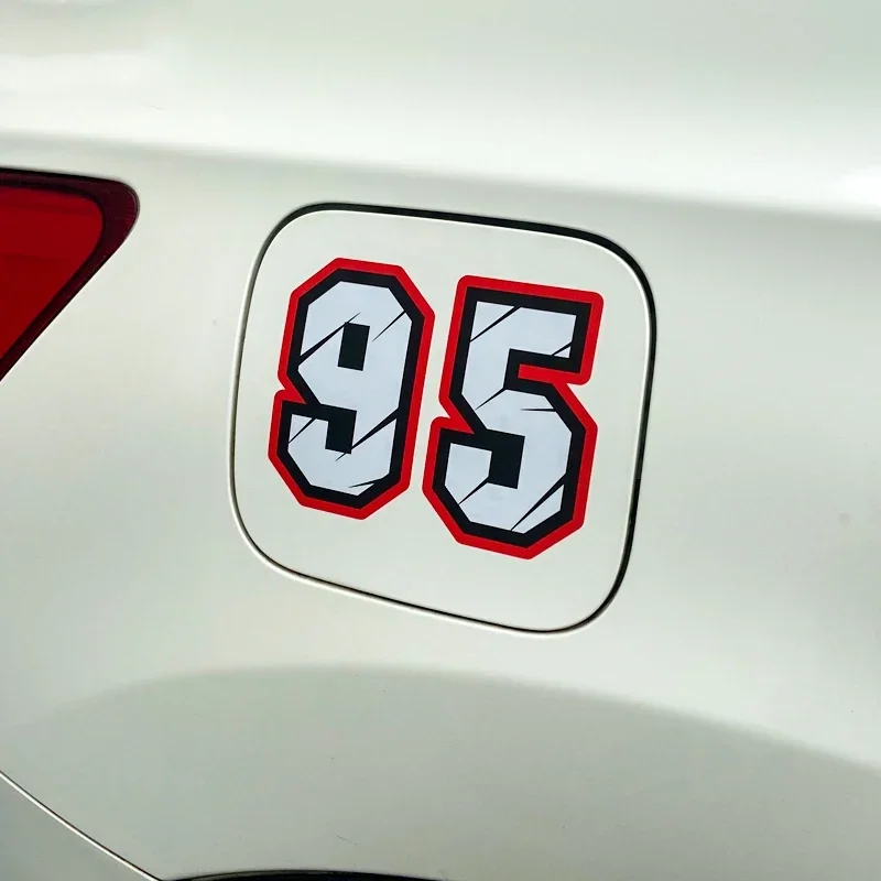 Car Sticker Racing Number 1 2  - Motorcycle Helmets 评论和价格