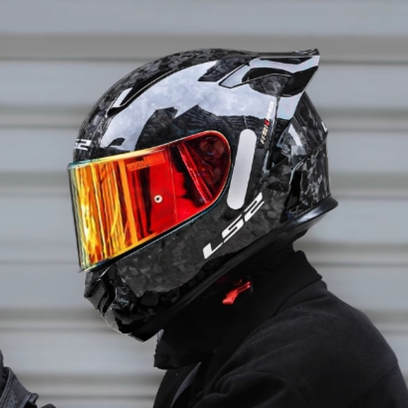 LS2  Carbon Fiber Full‑Face Mo - Carbon Fiber Lightweight Motorcycle Helmet 评论和价格