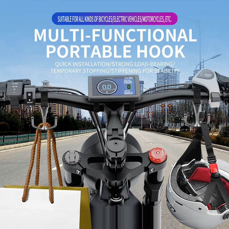 Electric bike hook, front univ - Motorcycle Helmets 评论和价格