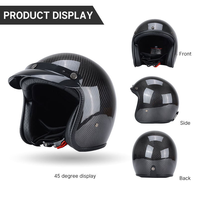 Super Lightweight Carbon Fiber - Carbon Fiber Lightweight Motorcycle Helmet 评论和价格