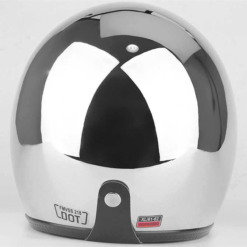 Open Face Motorcycle Helmet Vi - Vintage Open Face Retro Helmet 评论和价格