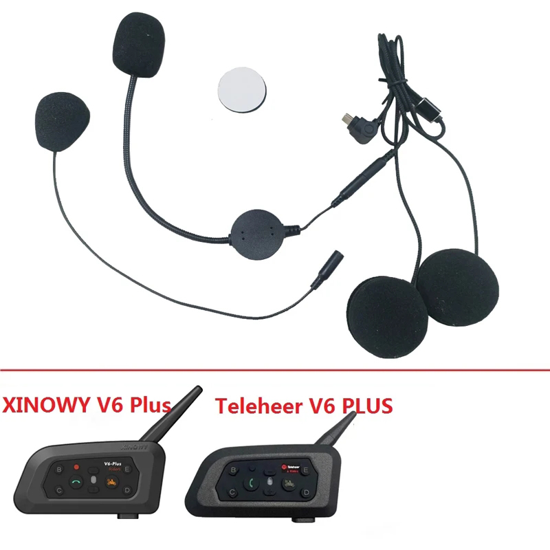 Type-C Earphone Speaker 2 in 1 - Universal Motorcycle Helmet Intercom Headset 评论和价格