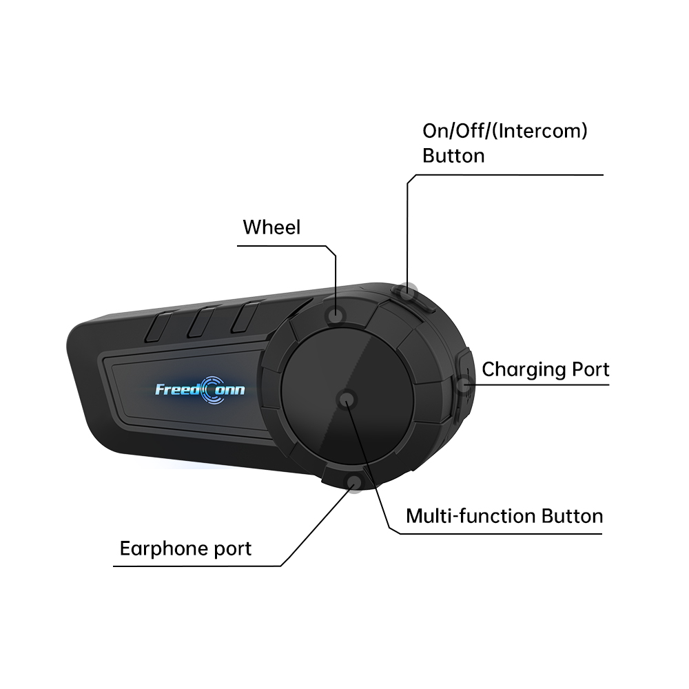 FreedConn KY PRO Motorcycle He - Motorcycle Helmets 评论和价格