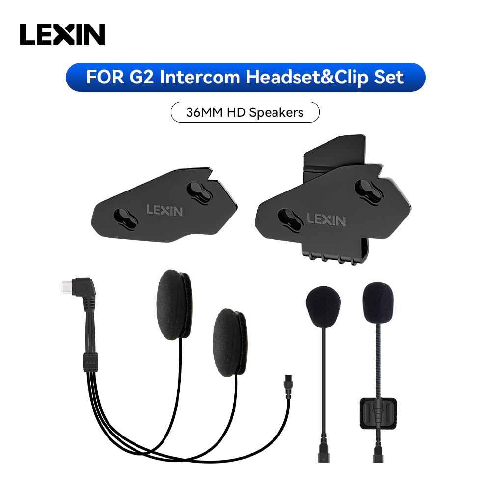 LEXIN-G2 Motorcycle Intercom H - Universal Motorcycle Helmet Intercom Headset 评论和价格