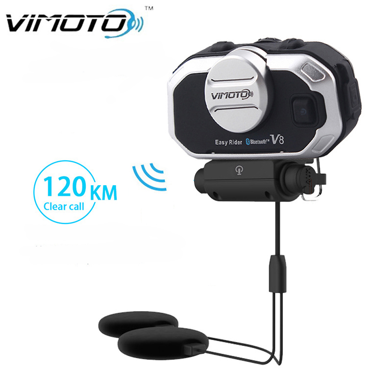 Vimoto V8 Motorcycle Helmet He - Full Face Motorcycle Helmet With Bluetooth 评论和价格