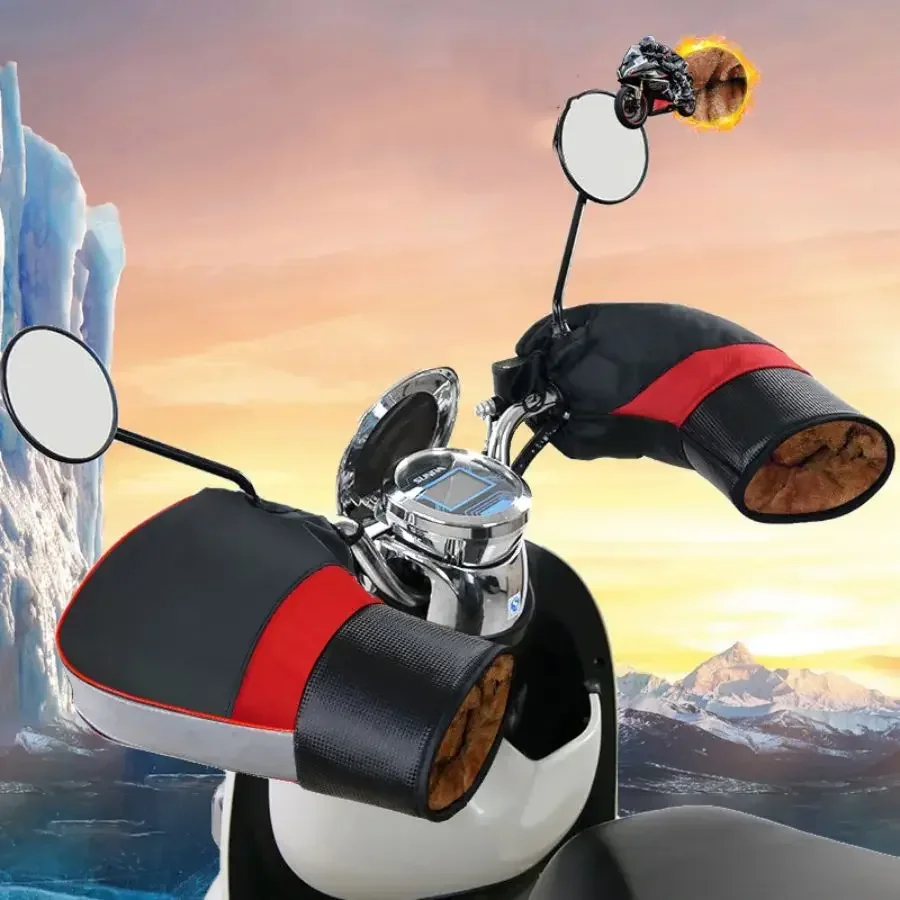 Motorcycle Handlebar Muffs Thi - Riding Gear 评论和价格