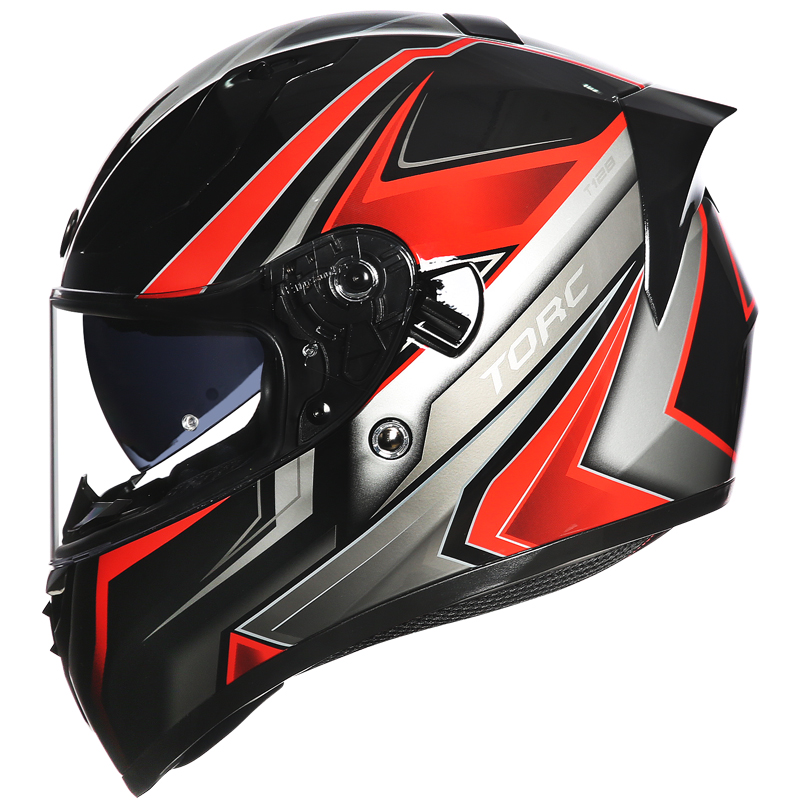 FOR TORC T18 Motorcycle Helmet - Modular Flip Up Motorcycle Helmet Dot Approved 评论和价格