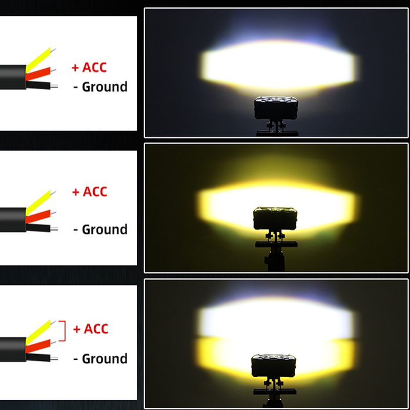 3 Inch Led Projector Motorcycl - Universal Motorcycle Led Headlight Projector 评论和价格