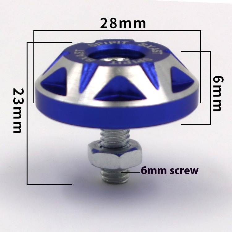 Universal CNC 6MM Decorative A - Scooter Parts 评论和价格