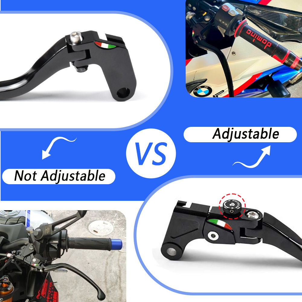 Racing Brake Clutch Adjustable - Cnc Aluminum Adjustable Brake Clutch Levers 评论和价格