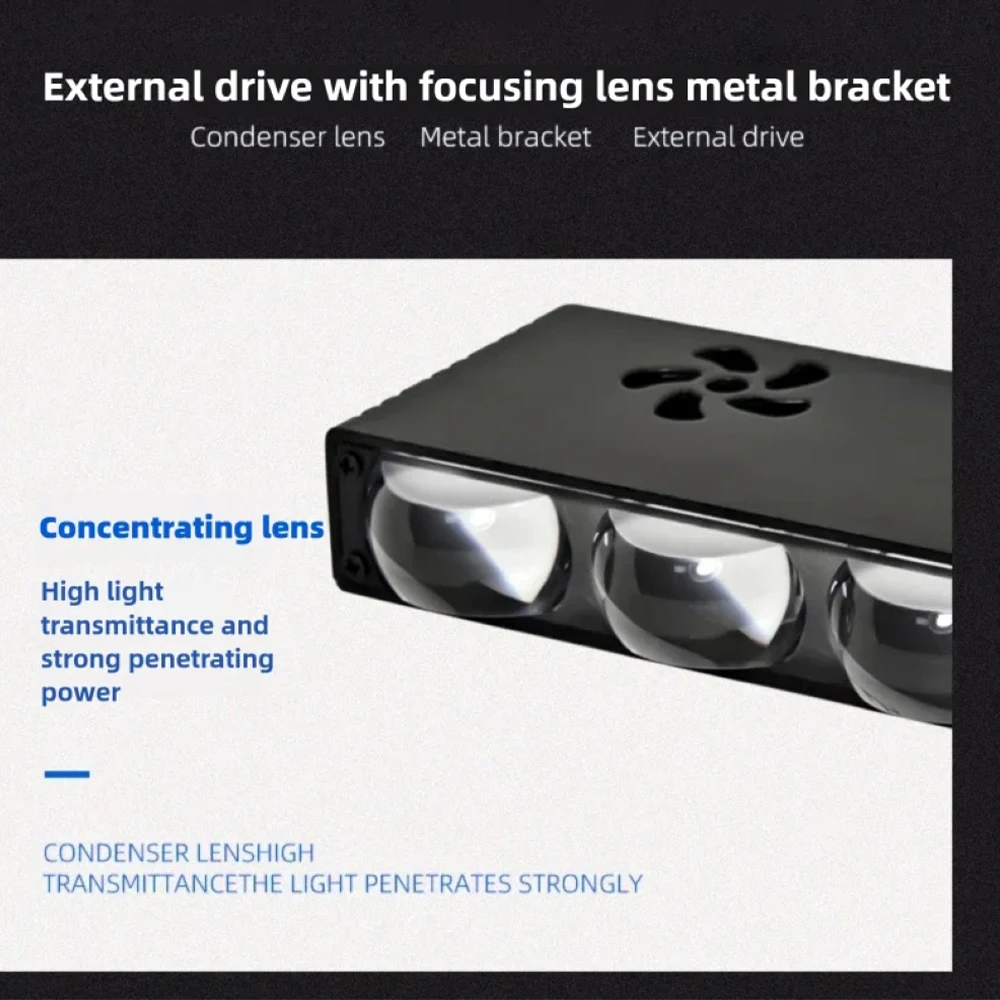 Car Grille LED Headlight Work  - Universal Motorcycle Led Headlight Projector 评论和价格