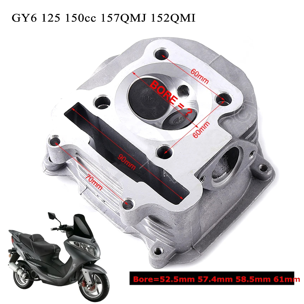 GY6 Cylinder Head Motorcycle P - Scooter Parts 评论和价格