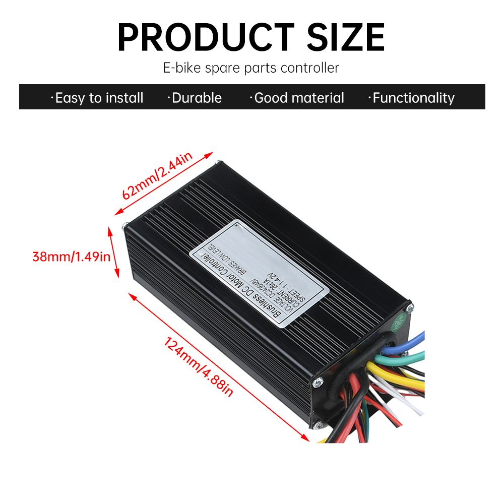 26A 500/750W DC 24V/36/48V E-b - Scooter Parts 评论和价格