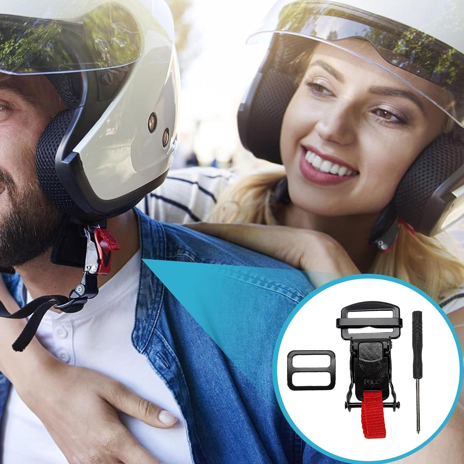 Motorcycle Helmets Quick Relea - Quick Release Buckle Motorcycle Helmet 评论和价格