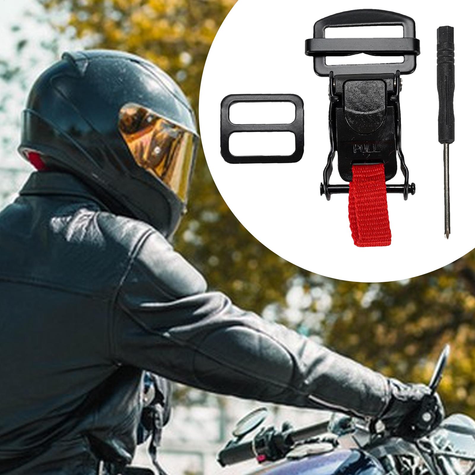 Motorcycle Helmets Quick Relea - Quick Release Buckle Motorcycle Helmet 评论和价格