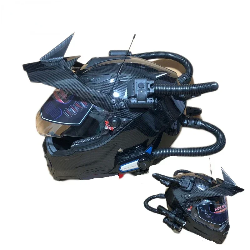 Retro Helmet Motorcycle Off-ro - Full Face Motorcycle Helmet With Bluetooth 评论和价格