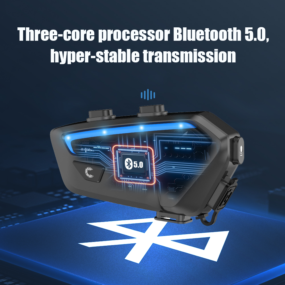 Motorcycle Intercom Bluetooth  - Universal Motorcycle Helmet Intercom Headset 评论和价格
